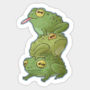 Stack of friends Sticker